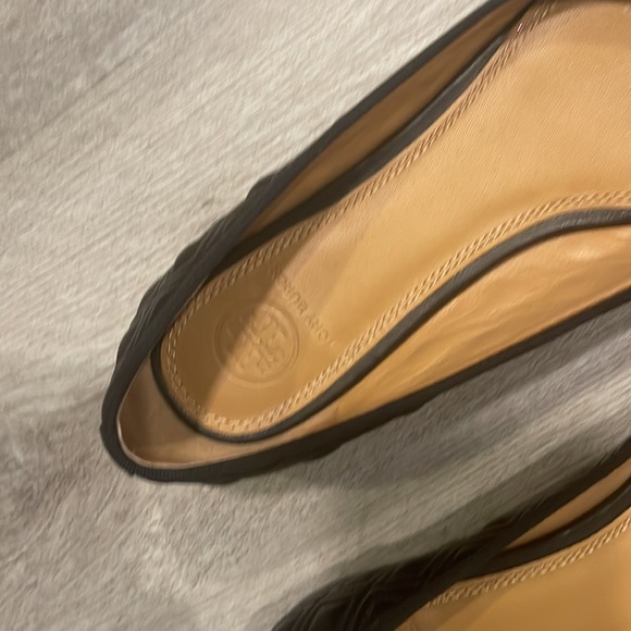 Tory Burch Marion Quilted Ballet Flats Size 7 with Box - Picture 4 of 8
